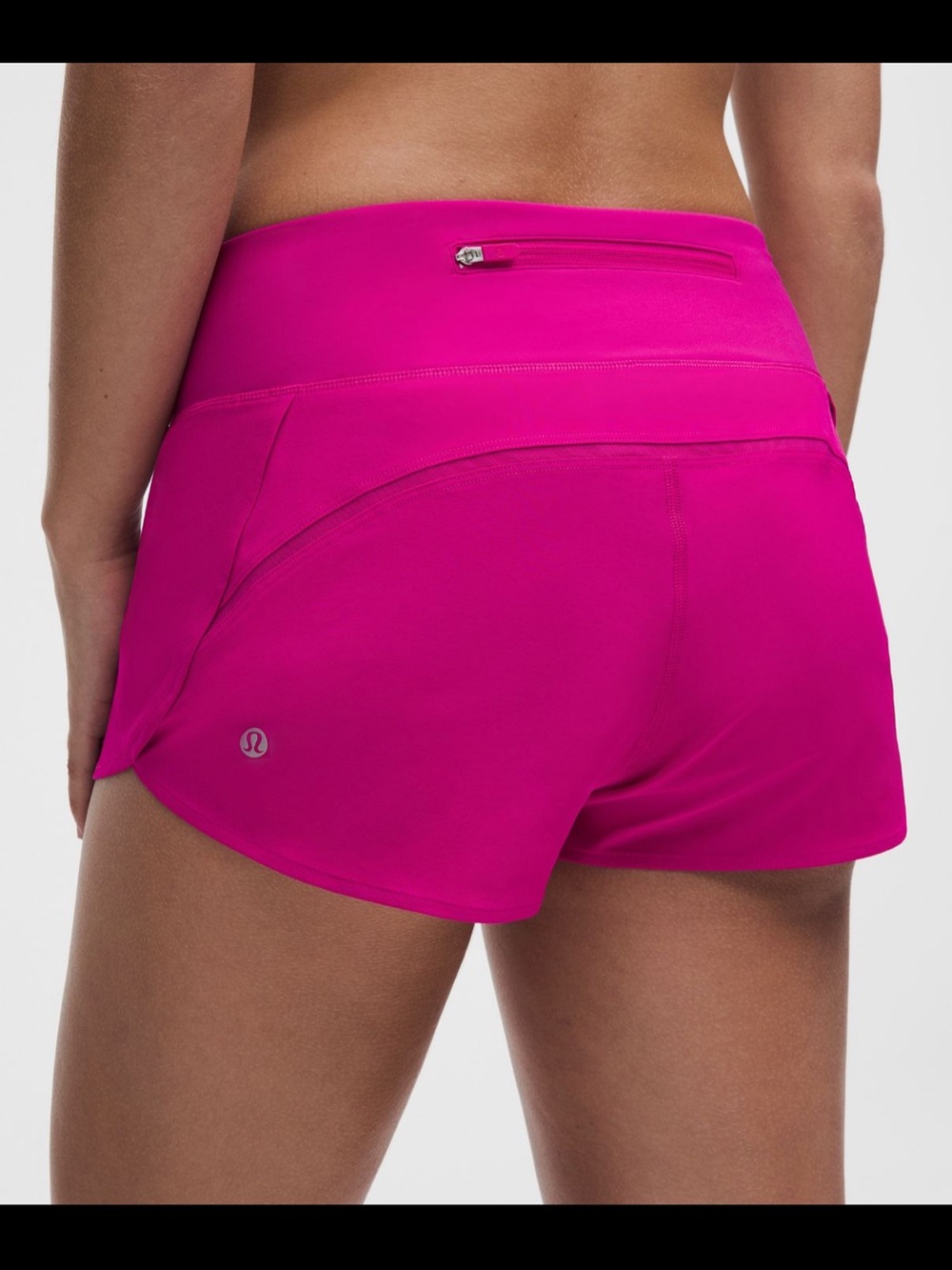 🆕 NWT New Lululemon Athletica M 2.5” shorts pink short speed up high rise